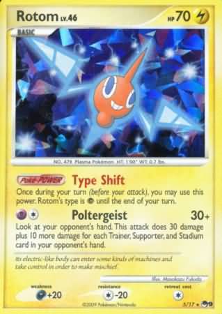 Rotom - 5/17 - Shattered Holo Rare